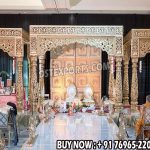 Wedding Mandaps Wedding Stages Wedding Furniture Horse Drawn Carriages Fiber Decoration Items Mehndi Sangeet and Haldi decor props