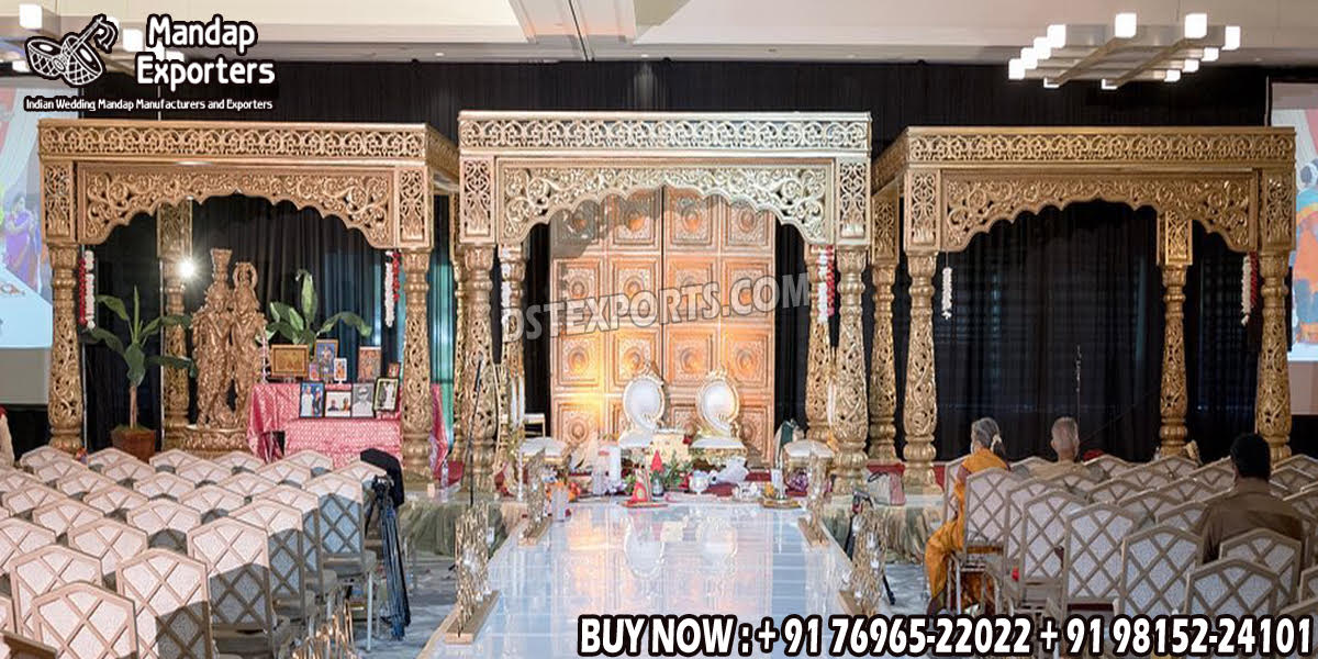 Wedding Mandaps Wedding Stages Wedding Furniture Horse Drawn Carriages Fiber Decoration Items Mehndi Sangeet and Haldi decor props