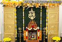 Stunning Gauri Pooja Decor For South Indian Weddings These props can Also be used on Entrance decor, wedding Mandap & wedding Stages.