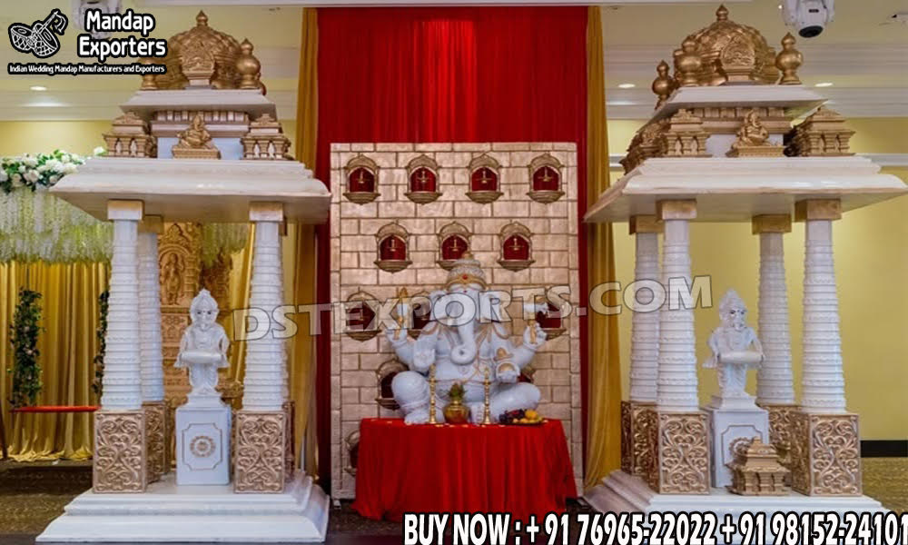 Wedding Mandaps Wedding Stages Wedding Furniture Horse Drawn Carriages Fiber Decoration Items Mehndi Sangeet and Haldi decor props