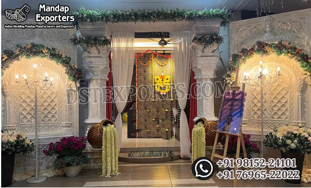Grand Manavarai Wedding Entrance Gate Decor