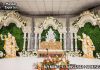 New 3D Window Frame for South Indian Wedding Backdrop Wedding Mandaps Wedding Stages Wedding Furniture Horse Drawn Carriages Fiber Decoration Items Mehndi Sangeet and Haldi decor props