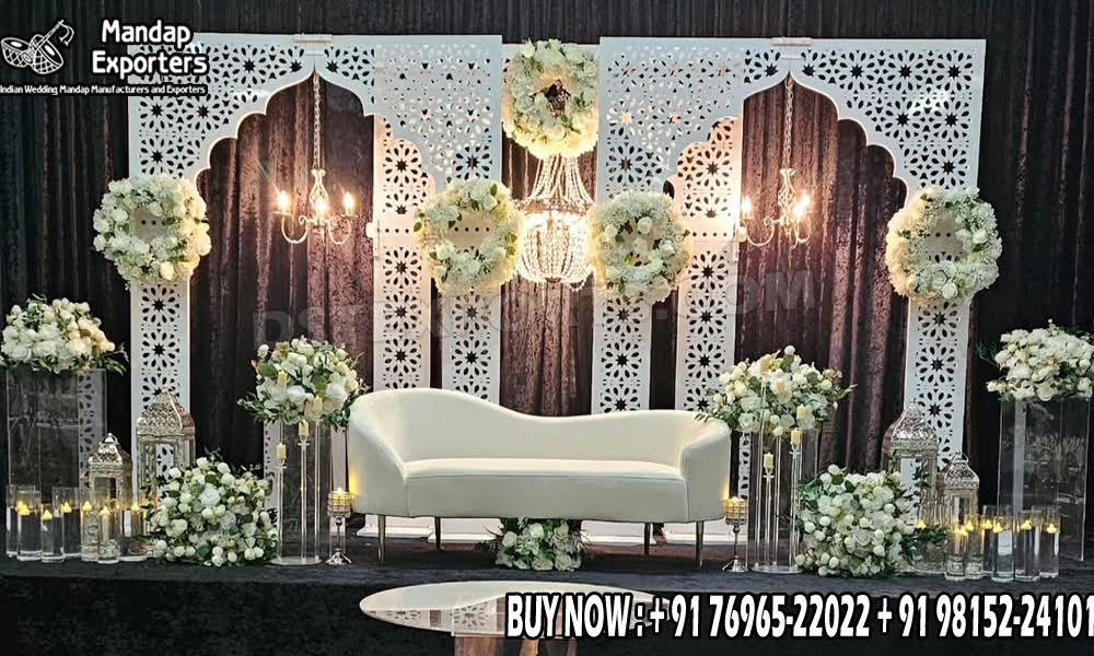 Wedding Mandaps Wedding Stages Wedding Furniture Horse Drawn Carriages Fiber Decoration Items Mehndi Sangeet and Haldi decor props