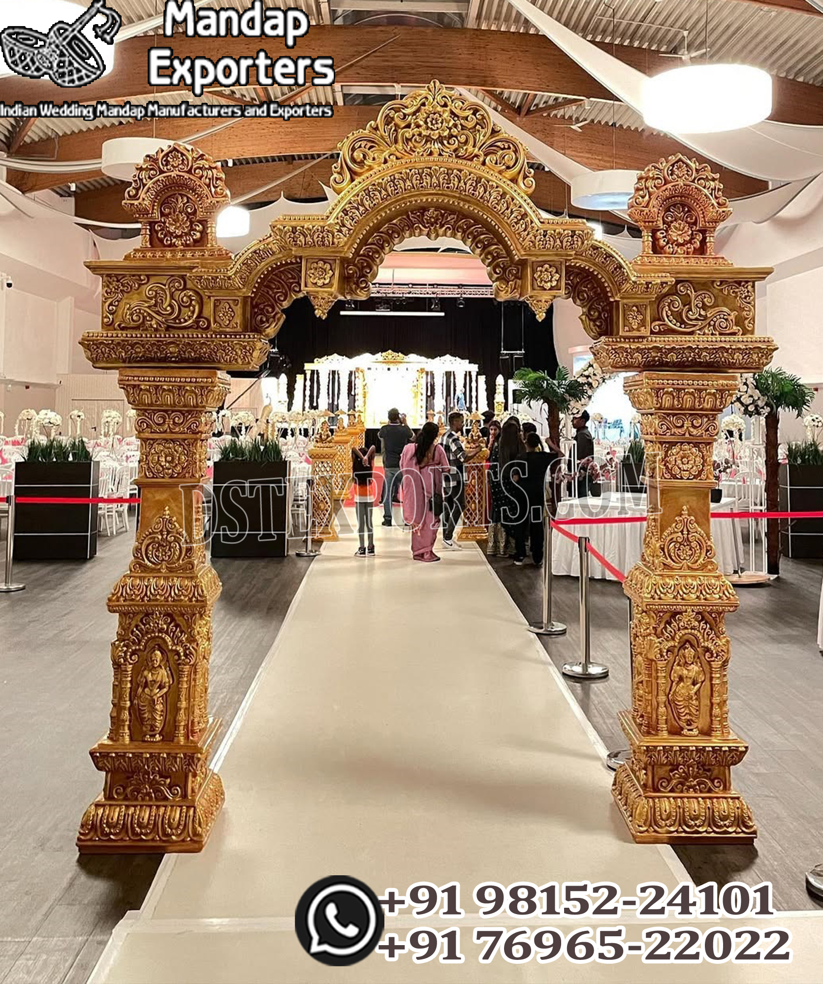 Grand Maharaja Style Wedding Entrance Gate