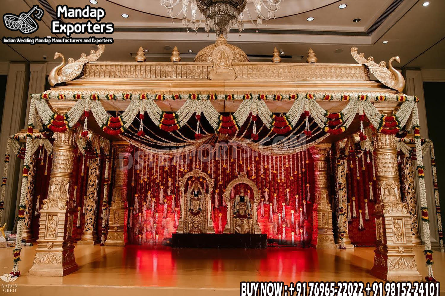 Wedding Mandaps Wedding Stages Wedding Furniture Horse Drawn Carriages Fiber Decoration Items Mehndi Sangeet and Haldi decor props