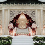 Wedding Mandaps Wedding Stages Wedding Furniture Horse Drawn Carriages Fiber Decoration Items Mehndi Sangeet and Haldi decor props