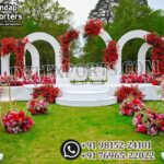 White Wedding Stage Decoration ,Outdoor Floral Wedding Arch Setup ,Luxury Indian Wedding Stage UK ,Garden Wedding Stage Design ,Wedding Backdrop Arch Frames ,White Fiber Stage Decor for Nikkah ,Destination Wedding Stage Supplier ,Floral Arched Wedding Backdrop UK ,Indian Wedding Mandap Stage Exporter