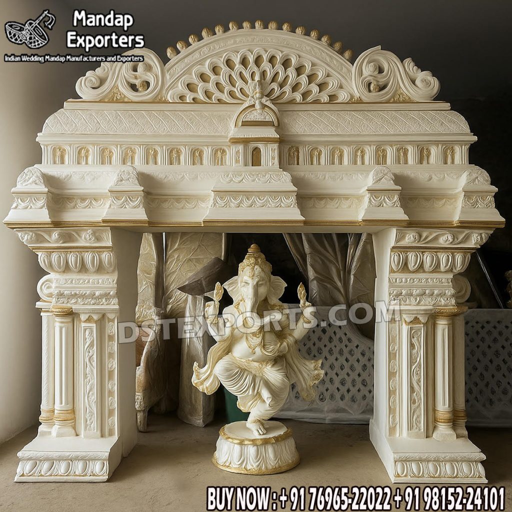 Wedding Mandaps Wedding Stages Wedding Furniture Horse Drawn Carriages Fiber Decoration Items Mehndi Sangeet and Haldi decor props