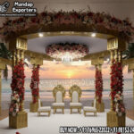 Wedding Mandaps Wedding Stages Wedding Furniture Horse Drawn Carriages Fiber Decoration Items Mehndi Sangeet and Haldi decor props