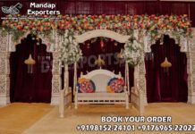 Bollywood Inspired Asian Wedding Stage Set