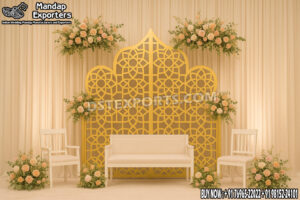 Wedding Mandaps Wedding Stages Wedding Furniture Horse Drawn Carriages Fiber Decoration Items Mehndi Sangeet and Haldi decor props