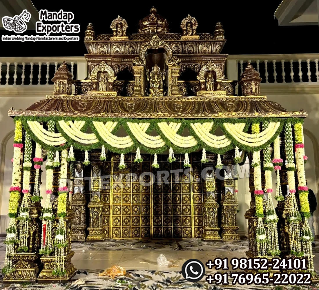 Wedding Mandaps Wedding Stages Wedding Furniture Horse Drawn Carriages Fiber Decoration Items Mehndi Sangeet and Haldi decor props
