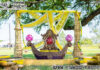 Haldi Special Traditional Boat Seat For Brides we are manufacturer and exporters of all types of wedding product like - wedding mandap , crystal mandaps ,metal mandaps, wooden mandaps , stages , wedding frames/panels, wedding sofa set, bride groom chairs, mandap chairs ,punjabi culture statues , wedding swings , horse drawn carriages ,backdrop curtain etc.