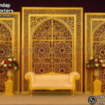 Wedding Mandaps Wedding Stages Wedding Furniture Horse Drawn Carriages Fiber Decoration Items Mehndi Sangeet and Haldi decor props