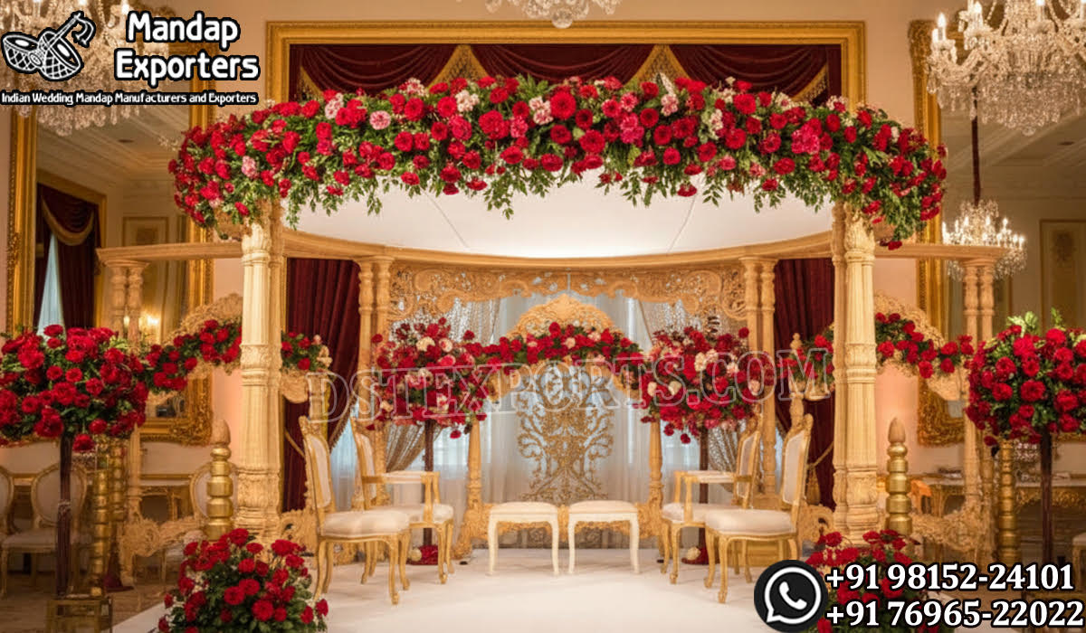 Wedding Mandaps Wedding Stages Wedding Furniture Horse Drawn Carriages Fiber Decoration Items Mehndi Sangeet and Haldi decor props