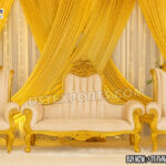 Wedding Mandaps Wedding Stages Wedding Furniture Horse Drawn Carriages Fiber Decoration Items Mehndi Sangeet and Haldi decor props