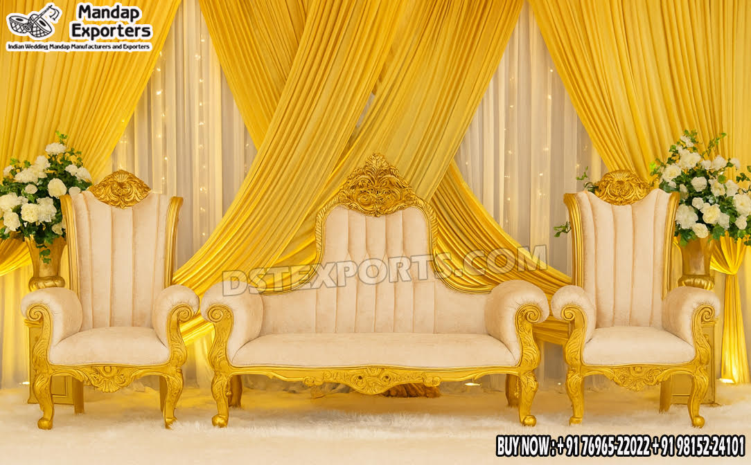 Wedding Mandaps Wedding Stages Wedding Furniture Horse Drawn Carriages Fiber Decoration Items Mehndi Sangeet and Haldi decor props