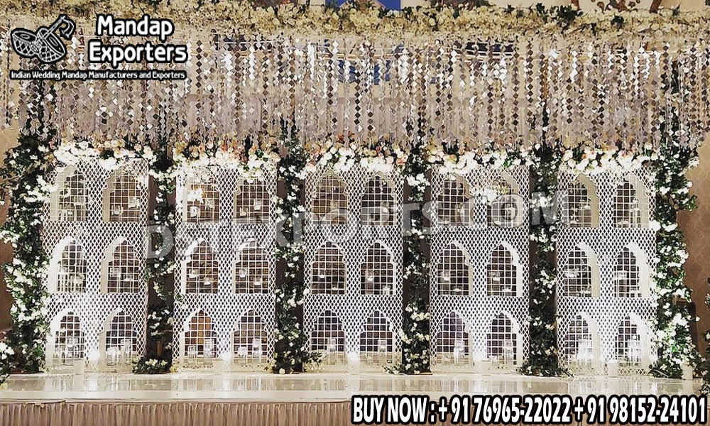 Wedding Mandaps Wedding Stages Wedding Furniture Horse Drawn Carriages Fiber Decoration Items Mehndi Sangeet and Haldi decor props