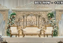 Moroccan Inspired Inspired Indian Wedding Stage Australia Wedding Mandaps Wedding Stages Wedding Furniture Horse Drawn Carriages Fiber Decoration Items Mehndi Sangeet and Haldi decor props