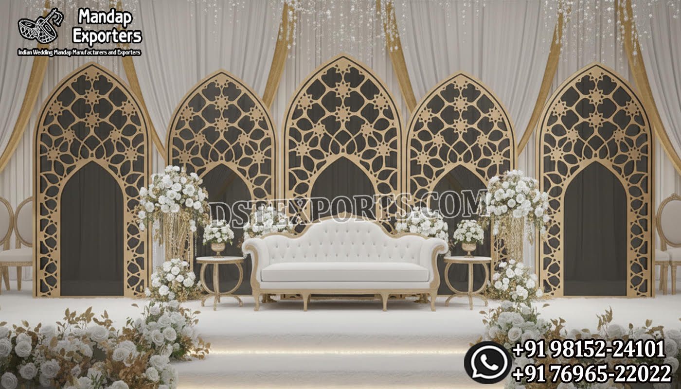 Wedding photo booth, Bride & groom backdrop, Reception entrance panels, Stage background, Engagement décor, Sangeet / mehendi décor ,Mehendi & cocktail party photo zone ,Luxury garden photo backdrop