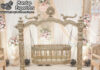 Traditional Wooden Baby Swing Cradle For Events we are manufacturer and exporters of all types pof wedding product like - wedding mandap , crystal mandaps ,metal mandaps, stages , wedding frames/panels, wedding sofa set, bride groom chairs, mandap chairs ,punjabi culture statues , wedding swings , horse drawn carriages ,backdrop curtain etc.