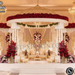 Wedding Mandaps Wedding Stages Wedding Furniture Horse Drawn Carriages Fiber Decoration Items Mehndi Sangeet and Haldi decor props