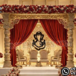 Wedding Mandaps Wedding Stages Wedding Furniture Horse Drawn Carriages Fiber Decoration Items Mehndi Sangeet and Haldi decor props