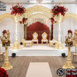Wedding Mandaps Wedding Stages Wedding Furniture Horse Drawn Carriages Fiber Decoration Items Mehndi Sangeet and Haldi decor props