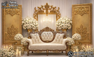 Wedding Mandaps Wedding Stages Wedding Furniture Horse Drawn Carriages Fiber Decoration Items Mehndi Sangeet and Haldi decor props