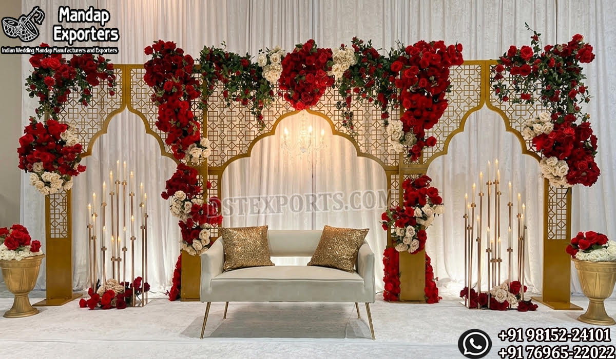 Bollywood Wedding Mandap USA, Outdoor Indian Wedding Stage, Destination Wedding Mandap, Luxury Fiber Mandap, Indian Mandap for Resort Wedding, Grand Indian Wedding Decor, Outdoor Mandap Setup, Bollywood Style Mandap, White Carved Mandap for Wedding, Indian Wedding Stage Exporter, Mandap Exporters USA, Royal Wedding Mandap, Elegant Fiber Wedding Mandap, Destination Wedding Decoration