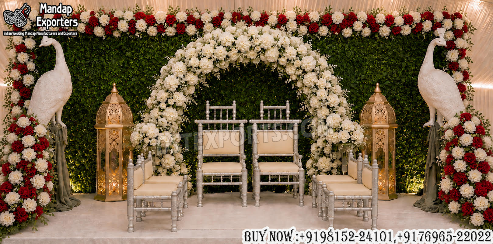 Elegant Sankheda Vedi Chair Set for Hindu Weddings