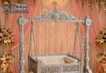 South Indian Baby Welcoming Ceremony Cradle