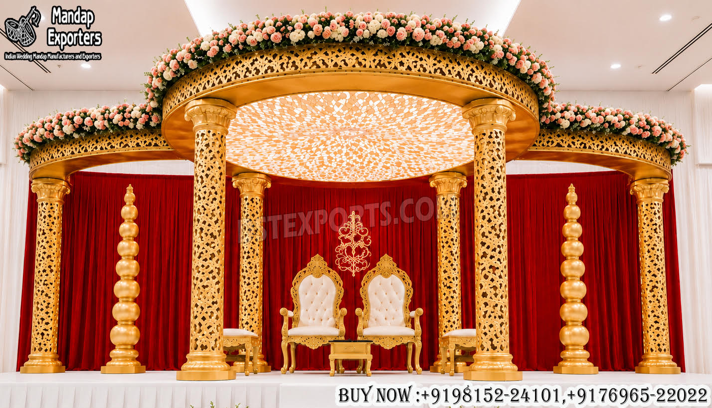 Classic Round Kalyana Mandapam For Tamil Weddings