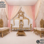 royal wedding mandap, bridal groom mandap chairs, luxury wedding seating, carved wedding mandap, ivory wedding mandap, floral wedding canopy, traditional wedding mandap, premium wedding décor, designer mandap setup, wedding ceremony seating, luxury mandap chairs, Indian wedding stage décor, decorative wedding pillars, elegant wedding canopy, banquet hall mandap, handcrafted wedding furniture, wedding ritual seating, floral mandap decoration, destination wedding mandap, bridal stage décor, cultural wedding setup, luxury wedding stage, carved mandap pillars, reception ceremony mandap, royal wedding furniture
