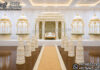 Classic White Palace Theme Manavarai Stage Setup destination wedding mandap, fusion wedding pavilion mandap, luxury wedding canopy, outdoor wedding mandap, white and gold wedding mandap, laser cut wedding mandap, Islamic style wedding mandap, Mughal inspired mandap, royal wedding pavilion, designer wedding mandap setup, premium wedding mandap dΓ©cor, floral wedding mandap, crystal hanging mandap, luxury phera mandap, wedding stage decoration, modern wedding mandap design, elegant wedding canopy setup, destination wedding decor Royal Mughal Wedding Stage Backdrop, Mughal Arch Wedding Backdrop, Fiber Wedding Stage Panels, Luxury Wedding Stage Decor, Arabic Wedding Backdrop, Muslim Wedding Stage Setup, Nikkah Stage Decoration, Walima Stage Backdrop, Reception Stage Design, Wedding Backdrop Manufacturer, FRP Wedding Panels, Carved Wedding Backdrop, Indian Wedding Stage Decor, Heritage Wedding Backdrop, Dome Arch Backdrop Panels, Event Stage Decoration, Wedding Furniture Set, Royal Wedding Sofa Set, Bride Groom Stage Setup